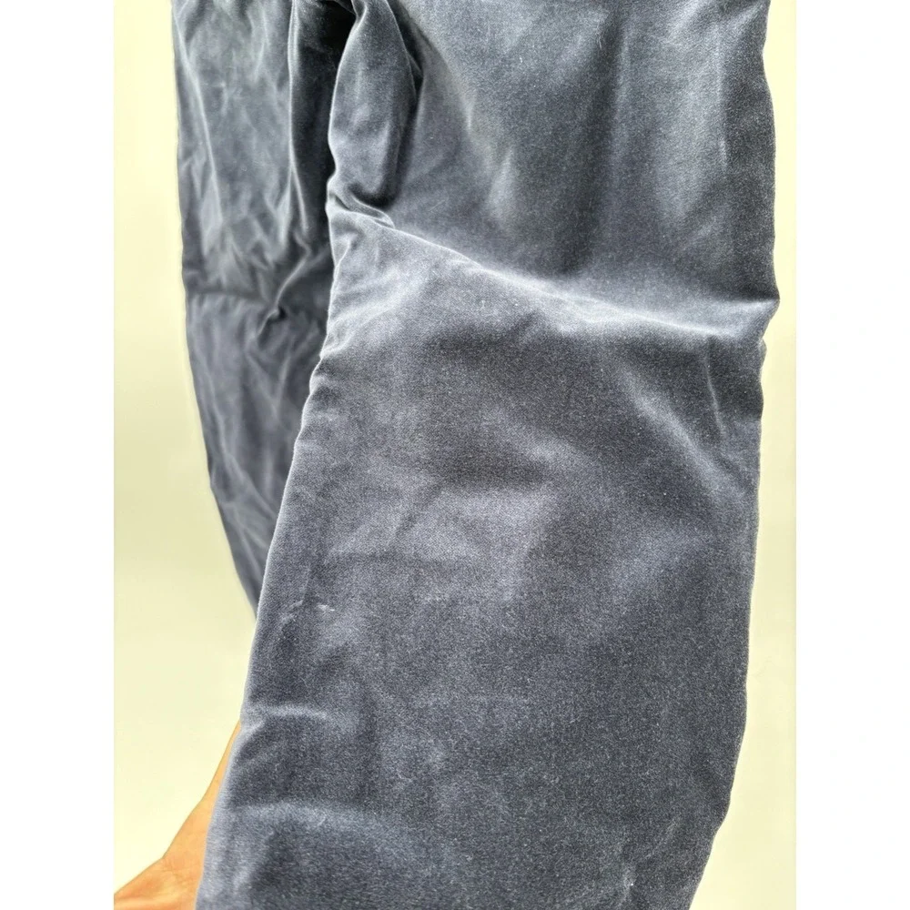 Jane and Jack Kids Navy Velour Pants Size 6 Soft Velvet Dress Pull On